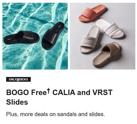 BOGO Free CALIA and VRST Slides