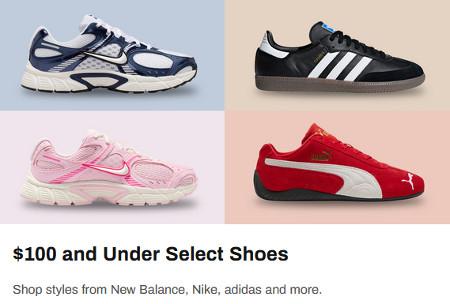 $100 and Under Select Shoes