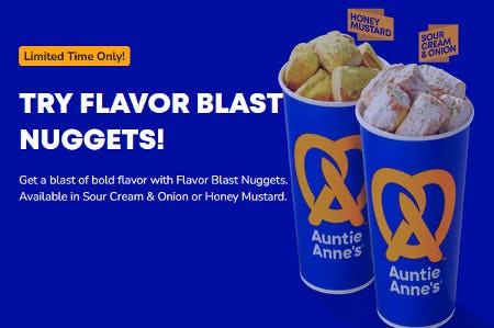 Try Flavor Blast Nuggets