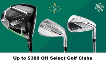 Up to $300 Off Select Golf Clubs