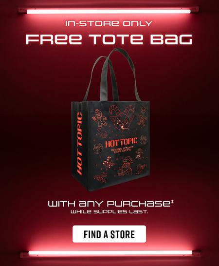 Free Tote Bag With Any Purchase