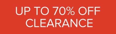 Up to 70% Off Clearance
