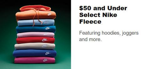 $50 and Under Select Nike Fleece