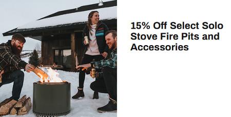 15% Off Select Solo Stove Fire Pits and Accessories