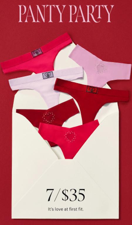 7 for $35 Panties