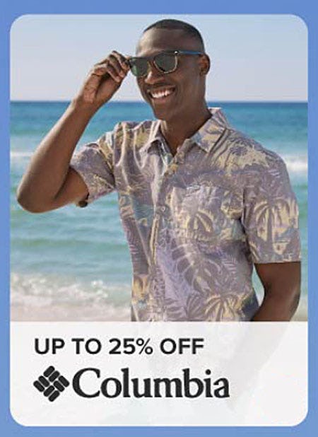 Up to 25% Off Columbia
