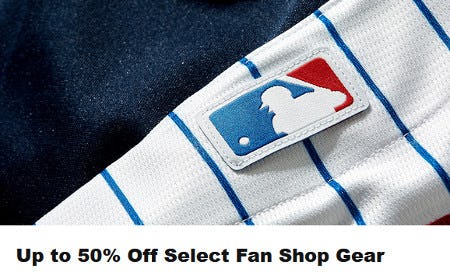 Up to 50% Off Select Fan Shop Gear