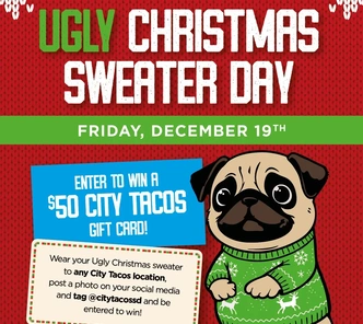 Ugly Christmas Sweater Day
