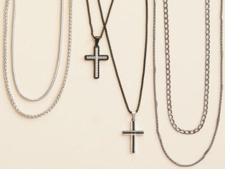 SELECT MEN'S BKE NECKLACES 2 FOR $28