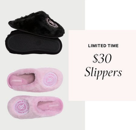 $30 Slippers