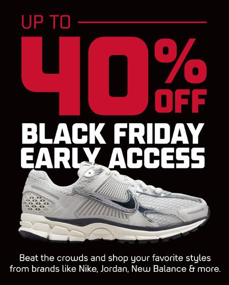 Early Access Black Friday: Up to 40% off