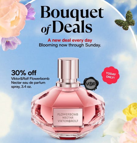 30% off Viktor&Rolf Flowerbomb Nectar Eau de Parfum Spray, 3.4 oz.