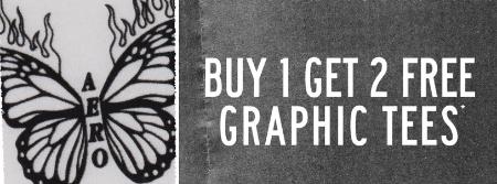 Buy 1, Get 2 Free Graphic Tees