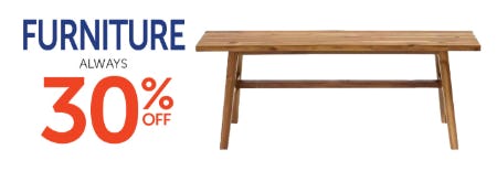 30% Off Furniture