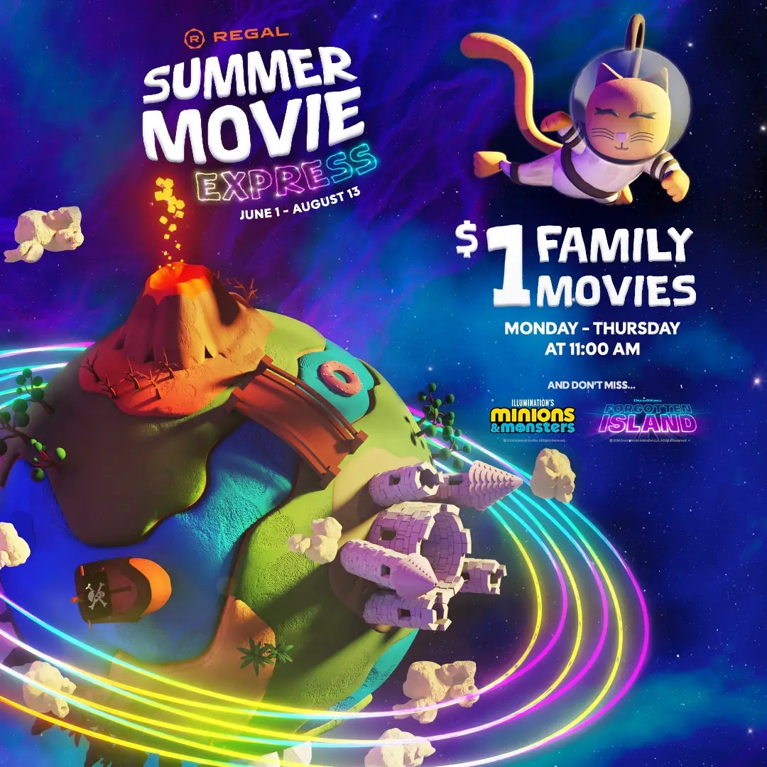 Regal Summer Movie Express at The Marketplace Bakersfield