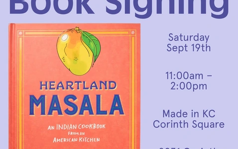 Book Signing for Heartland Masala at Made in KC thumbnail