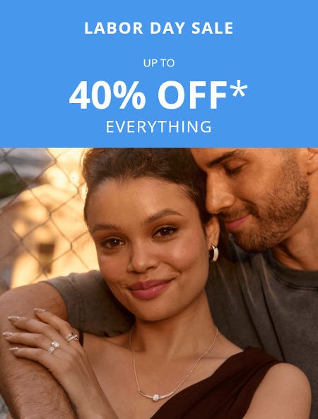 Labor Day Sale: Up to 40% off Everything