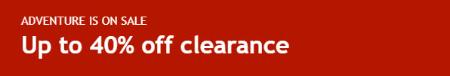 Up to 40% Off Clearance