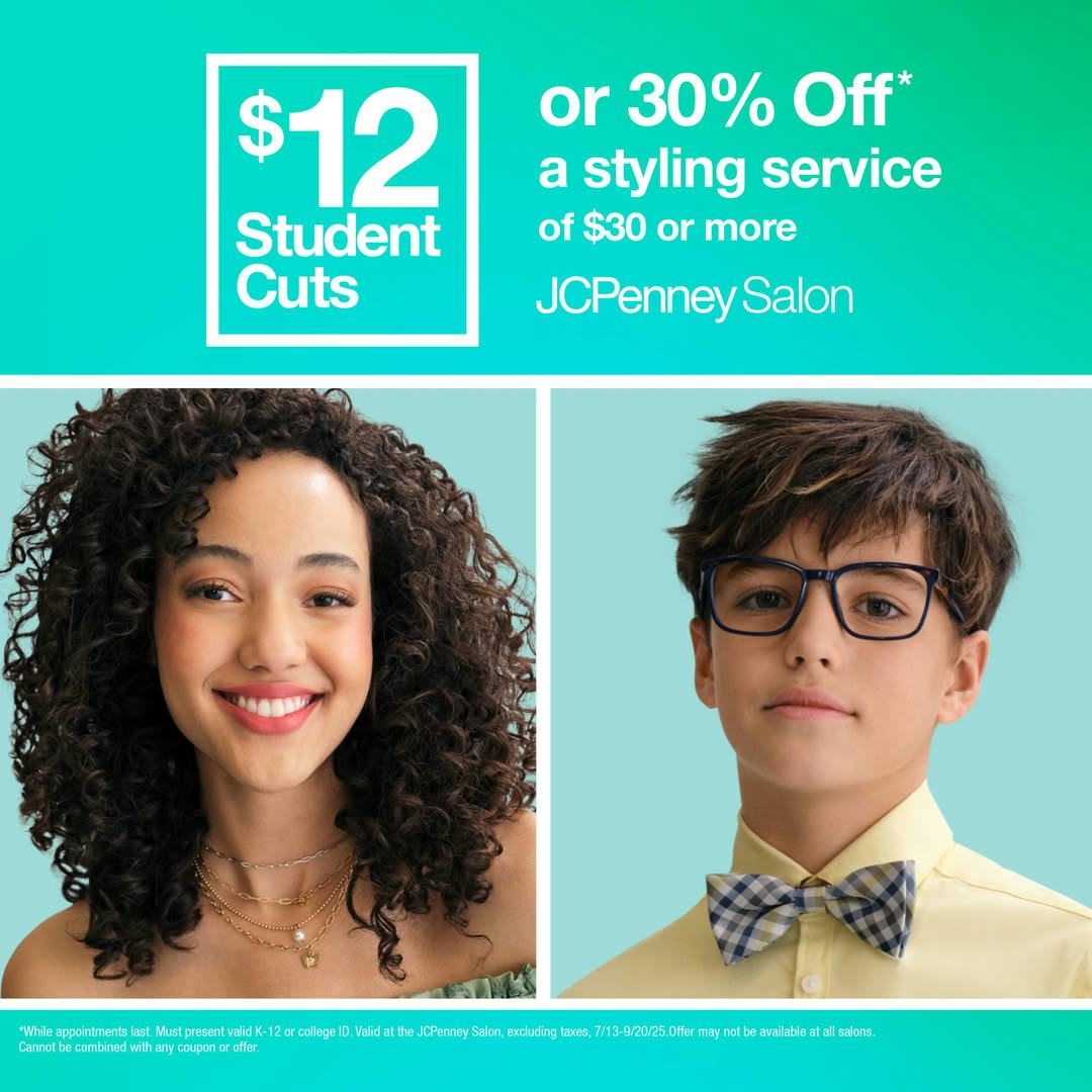 $12 Student Cuts!
