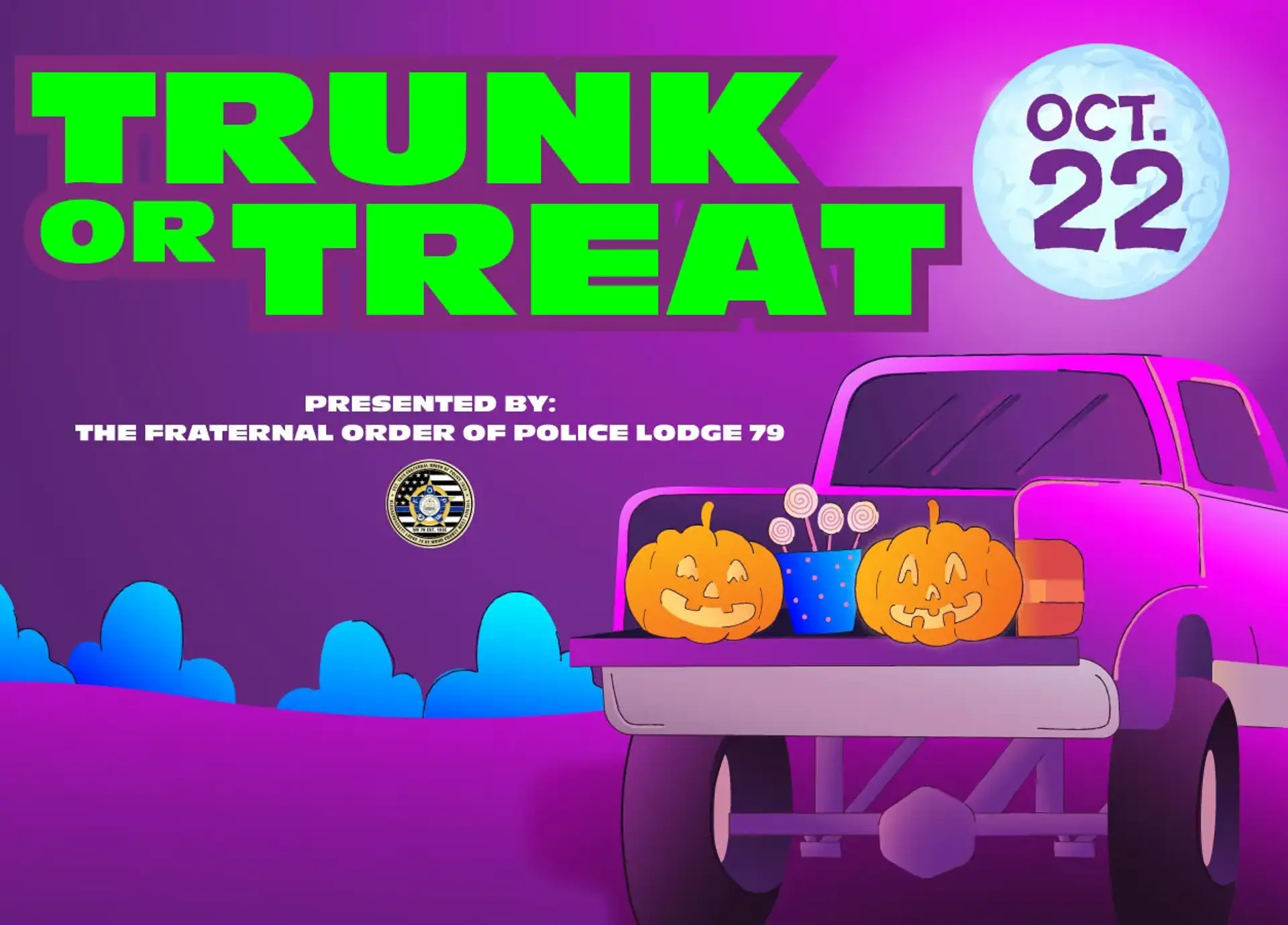 Trunk or Treat Grand Central Mall is where you’ll find the area’s best events. Click the learn more button to see a complete list of events! 