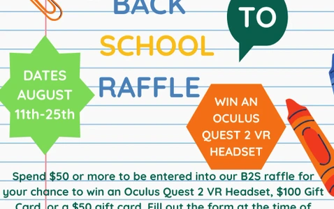 Back to School Raffle