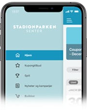 Photo of mobile app home screen