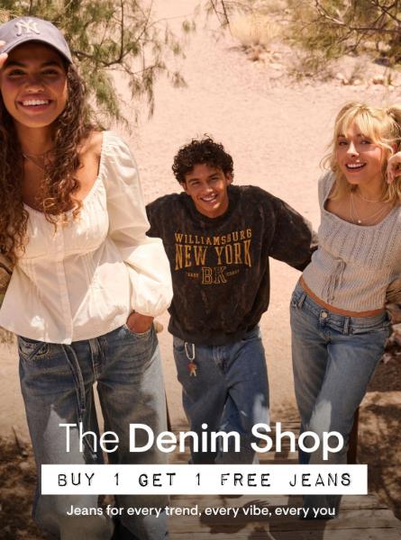 Buy 1, Get 1 Free Jeans