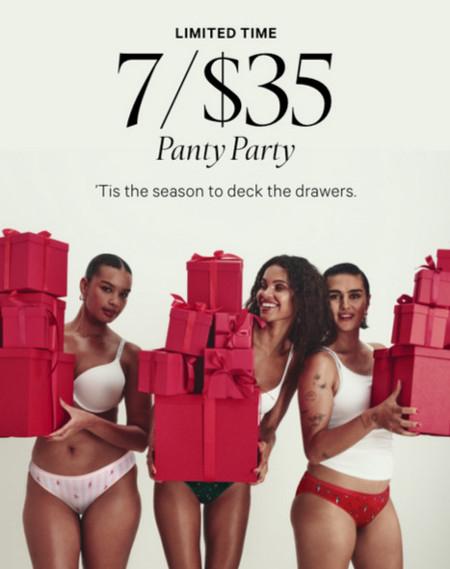 7 for $35 Panty Party