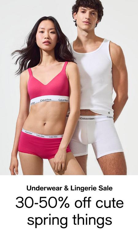 30-50% off Men's and Women's Pajamas