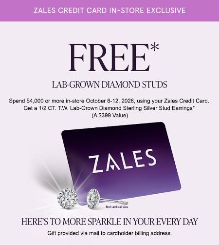 Free Lab-Grown Diamond Studs