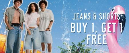 Buy 1, Get 1 Free Jeans & Shorts
