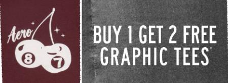 Buy 1, Get 2 Free Graphic Tees