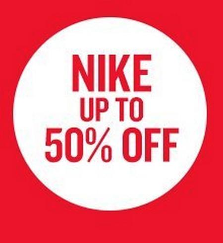 Nike Up to 50% off