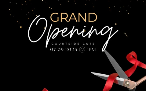Courtside Cuts Grand Opening