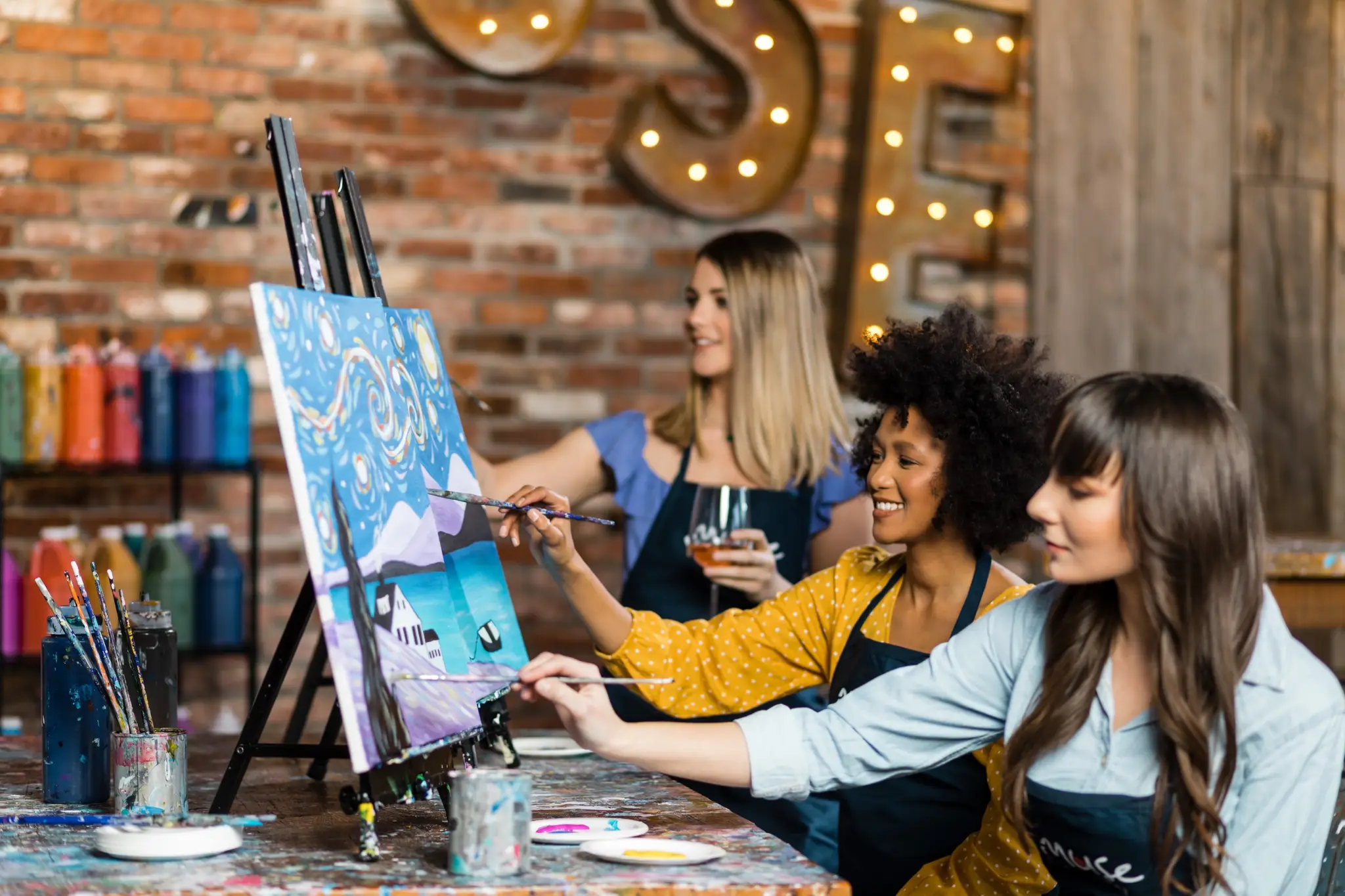 Connecticut Post Mall ::: Paint & Sip Events