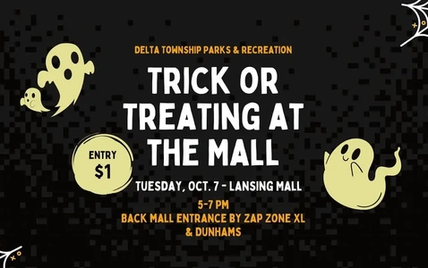 Delta Township Trick or Treating at the Mall