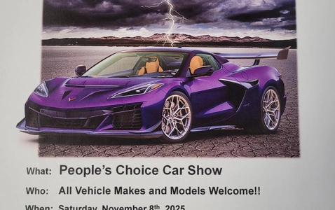 Corvette Thunder 2025 - People's Choice Car Show