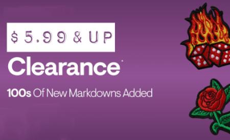 $5.99 & Up Clearance