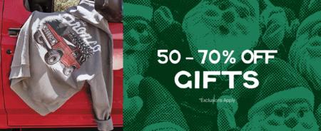50-70% Off Gifts