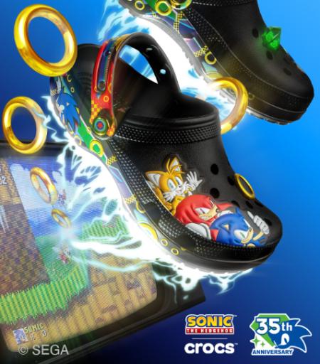 Sonic The Hedgehog x Crocs