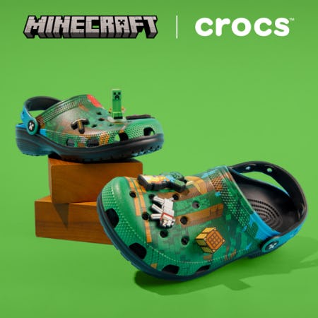 Build Your Style with Minecraft Crocs