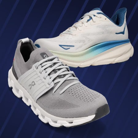 20% OFF HOKA Clifton 9 & ON Cloudswift 3