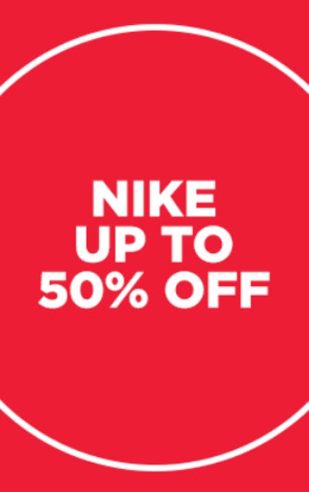 Nike Up to 50% off
