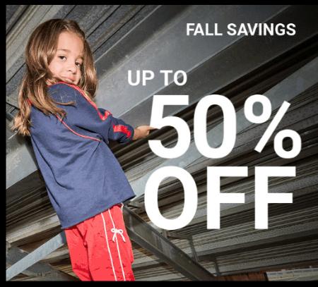 Fall Savings: Up to 50% Off