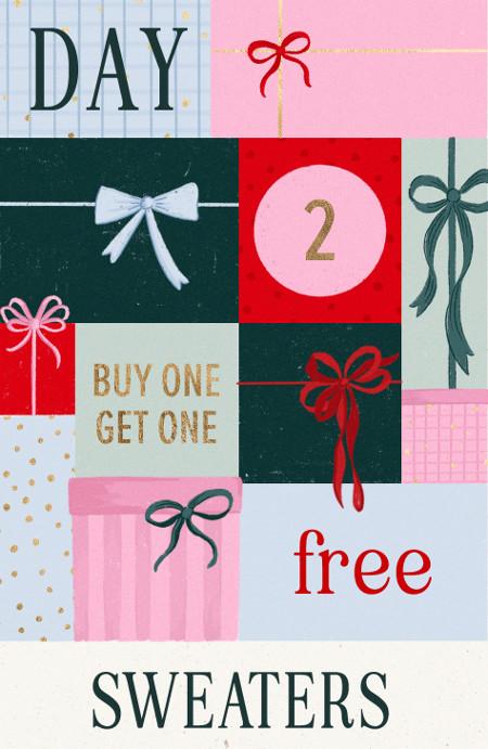 Buy One, Get One Free Sweaters