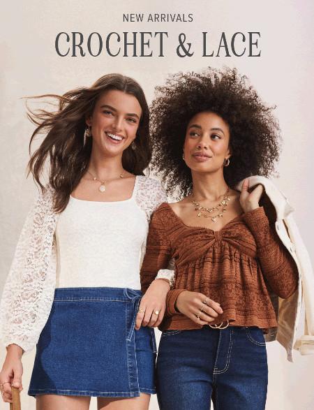 New Arrivals: Crochet and Lace
