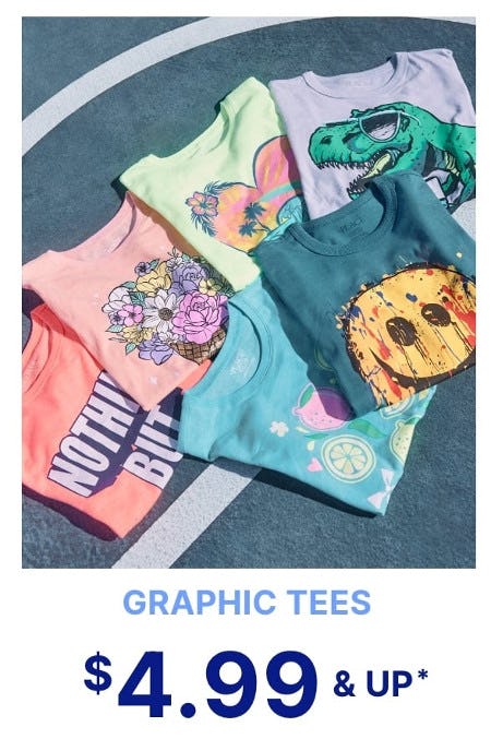 Graphic Tees $4.99 and Up
