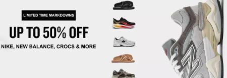 Limited Time Markdowns Up to 50% off