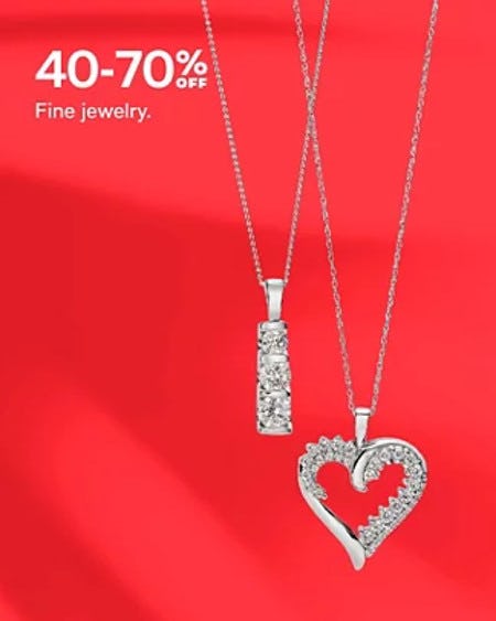 40-70% off Fine Jewelry