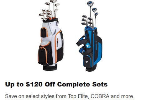 Up to $120 Off Complete Sets
